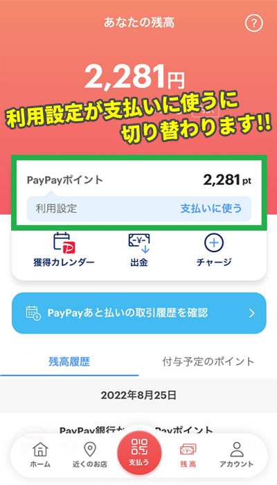 PayPayポイント現金化解説4
